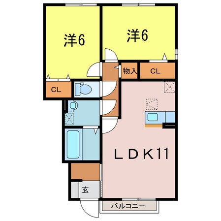 花水木の物件間取画像